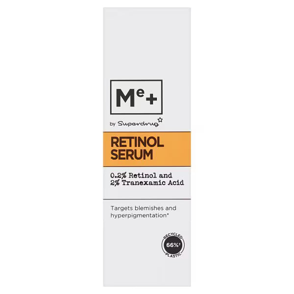 Me+ Retinol And Tranexamic Acid Serum 30ml, imported from the UK