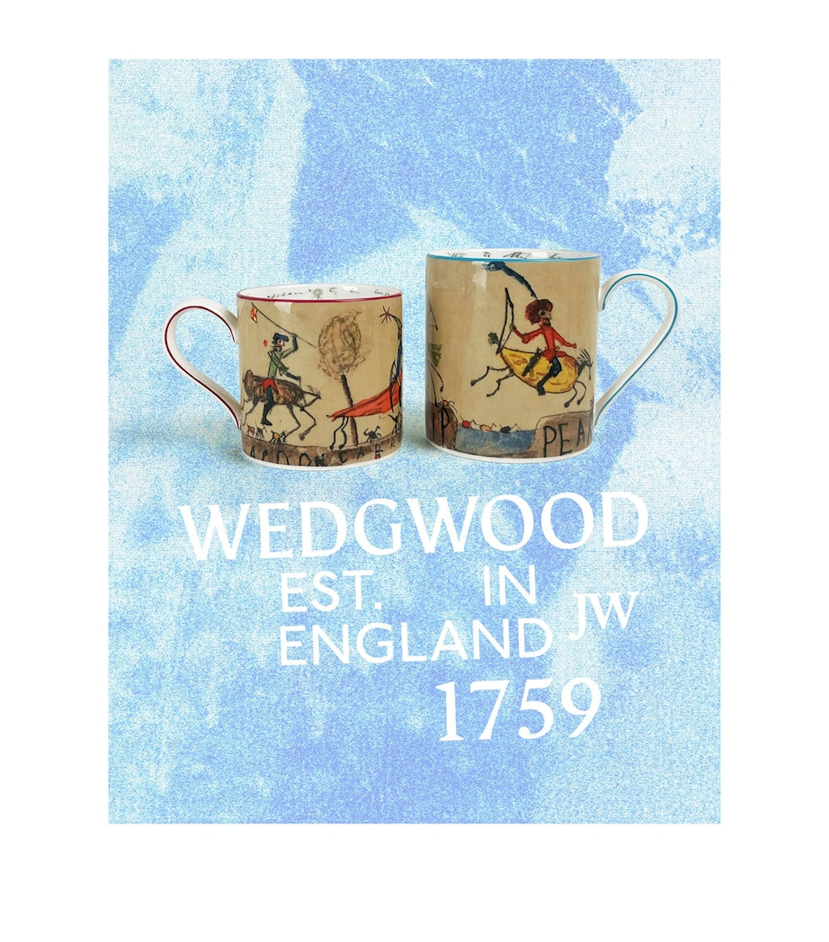Wedgwood bone china Origins mug 443ml (British brand)