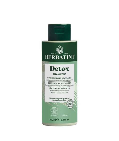 Herbatint Detox Shampoo liquid for removing residues, UK version