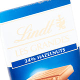 Lindt milk chocolate hazelnut bar 150g, UK version