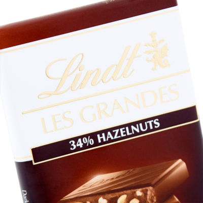 Lindt dark chocolate hazelnut bar 150g, UK version