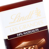 Lindt dark chocolate hazelnut bar 150g, UK version