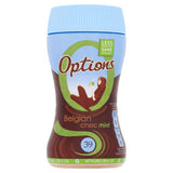 Options instant Belgian hot chocolate mint drink 220g, imported from the UK