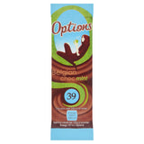 Options mint hot chocolate sachet 11g, imported from the UK