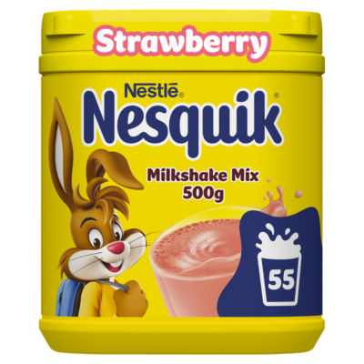 Nesquik Strawberry Milkshake Powder 500g