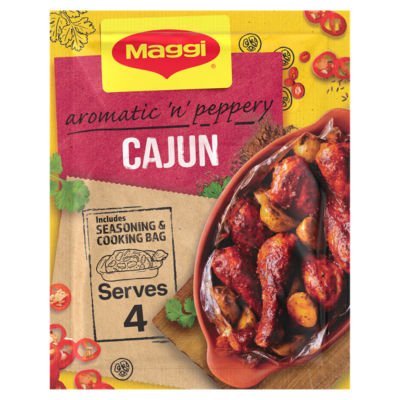 Maggi Cajun Chicken Spice Mix 38g imported from the UK