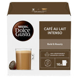 Nescafé Café Au Lait Intenso coffee pods x16, imported from the UK