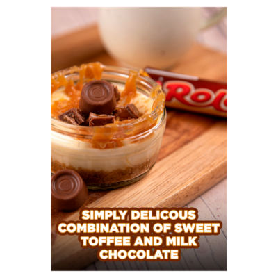 ROLO milk chocolate and caramel tubes 4 pack 166.4g, imported from the UK
