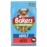 Bakers beef with vegetables dry dog food 3kg - British product