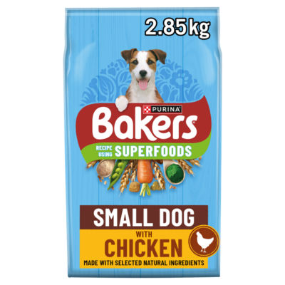 Bakers Superfoods Small Dog Chicken Complete Dry Dog Food 2.85kg