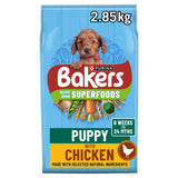 Bakers Superfoods Puppy Chicken Vegetables Dog Food 2.85kg - British product