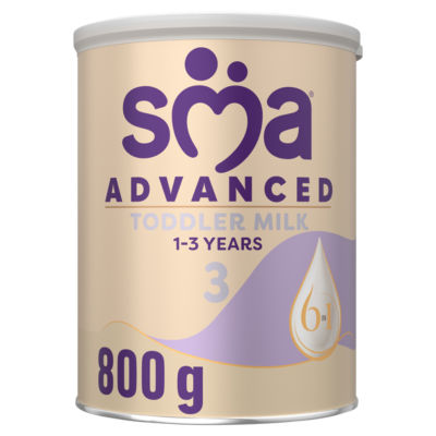 SMA Advanced 3 toddler milk powder 800g (British brand)