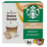 Starbucks Latte Macchiato coffee pods 12 pods (British brand)
