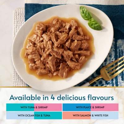 Gourmet Perle Mini Fillets Wet Cat Food 40x85g, UK version
