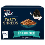 Felix wet cat food fish selection in gravy 12x80g - British product