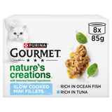 Gourmet Nature's Creations Fish Wet Cat Food 8x85g, UK version