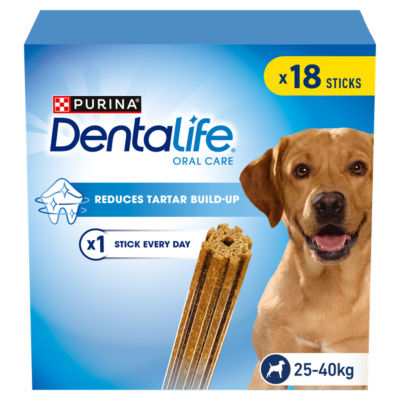 Dentalife chicken dog dental chews 18 sticks - British product