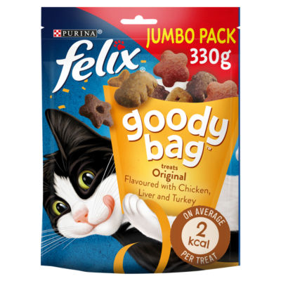 Felix Goody Bag treats original 330g - British product