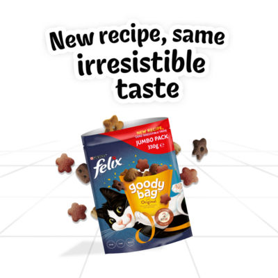 Felix Goody Bag treats original 330g - British product