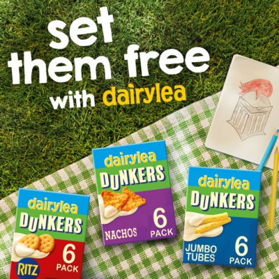 Dairylea Dunkers Cheese Jumbo Tubes 6 pack 246g - British product