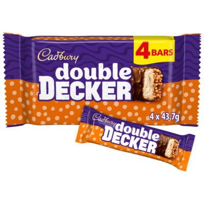 Cadbury Double Decker chocolate bar 174.8g - British product