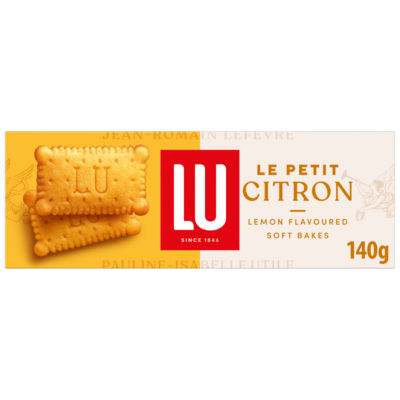 LU lemon flavoured soft bakes 5 pack 140g, UK version
