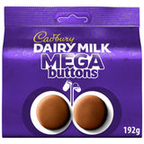 Cadbury Mega Buttons milk chocolate buttons 192g - British product