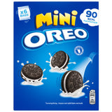 Oreo Mini Vanilla Sandwich Biscuits 114g, imported from the UK