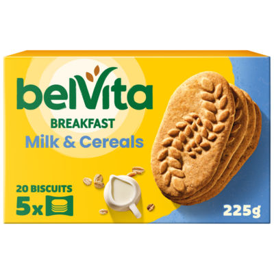 Belvita Milk Cereal Breakfast Biscuit Bar 225g - British product