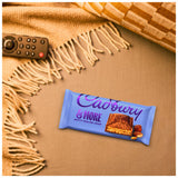 Cadbury nutty praline crisp milk chocolate bar 180g - British product