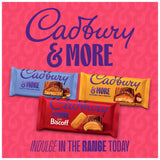 Cadbury nutty praline crisp milk chocolate bar 180g - British product