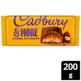 Cadbury Caramel Nut Crunch chocolate bar 200g - British product