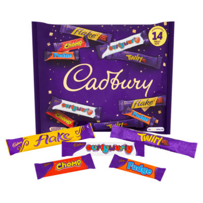 Cadbury Familien-Leckerbissen-Sortimentspackung gemischte Schokoladensüßigkeiten 207g