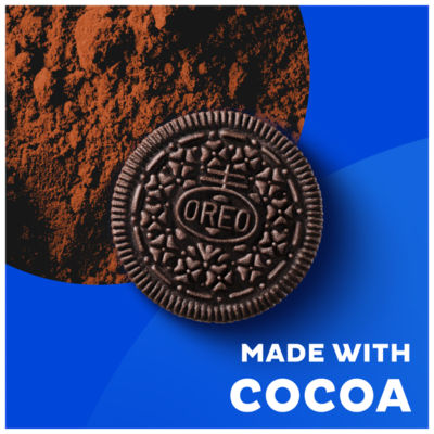 Oreo Double Creme Vanilla Sandwich Cookies 157g, imported from the UK