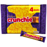 Cadbury Crunchie milk chocolate bar 4 pack 128g - British product