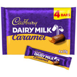 Cadbury Dairy Milk Caramel chocolate bar 4 pack 148g - British product