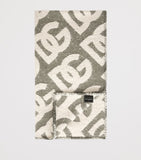 Dolce&Gabbana Wool-Cashmere-Silk Logo Throw 140cm x 180cm - British product