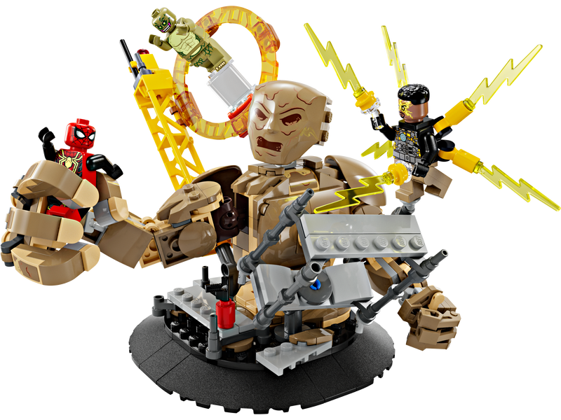 LEGO Spider-Man vs Sandman Final Battle 347 Piece Set (British brand)
