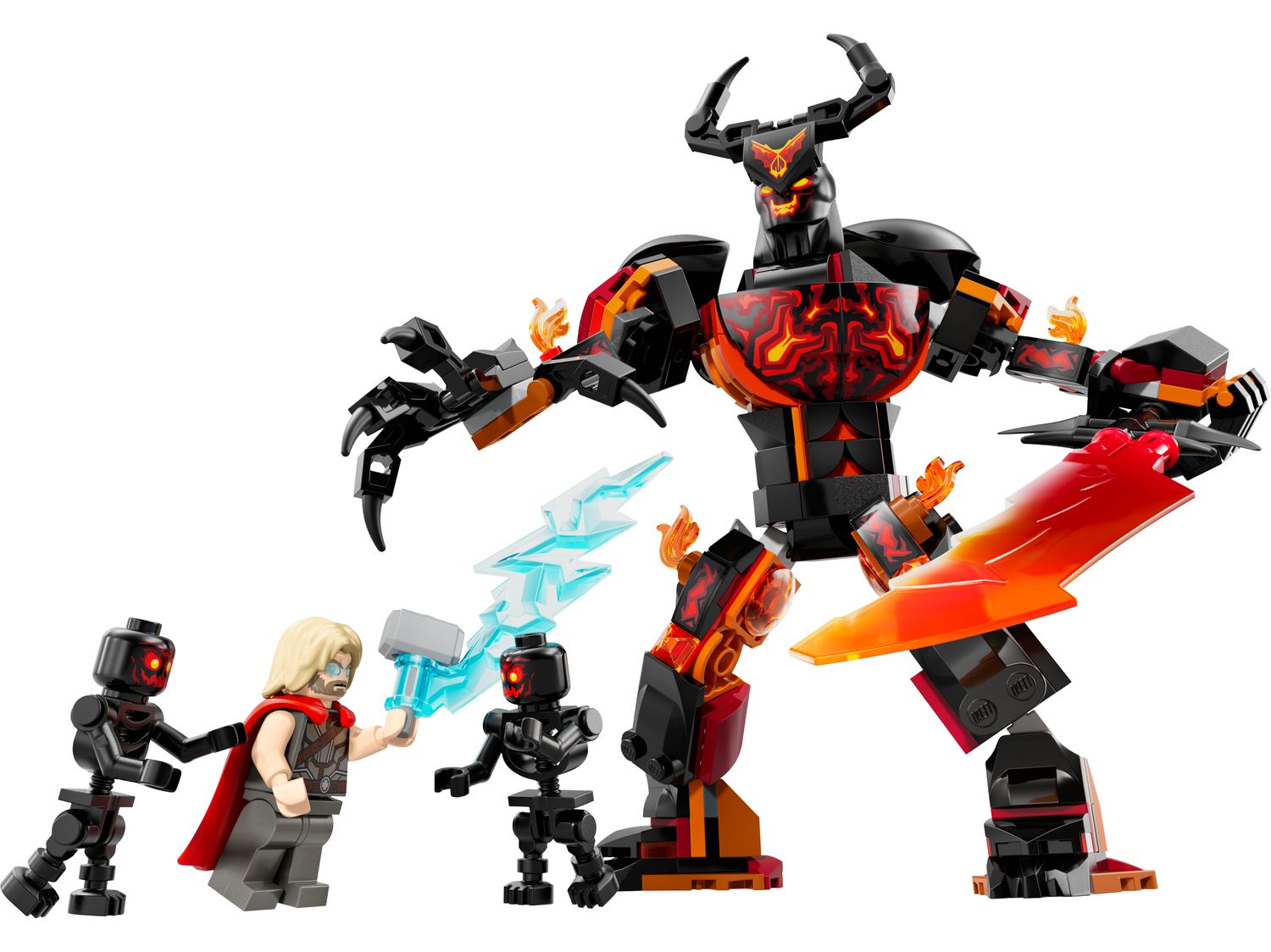 LEGO Thor construction figure building set 245 pieces - British product