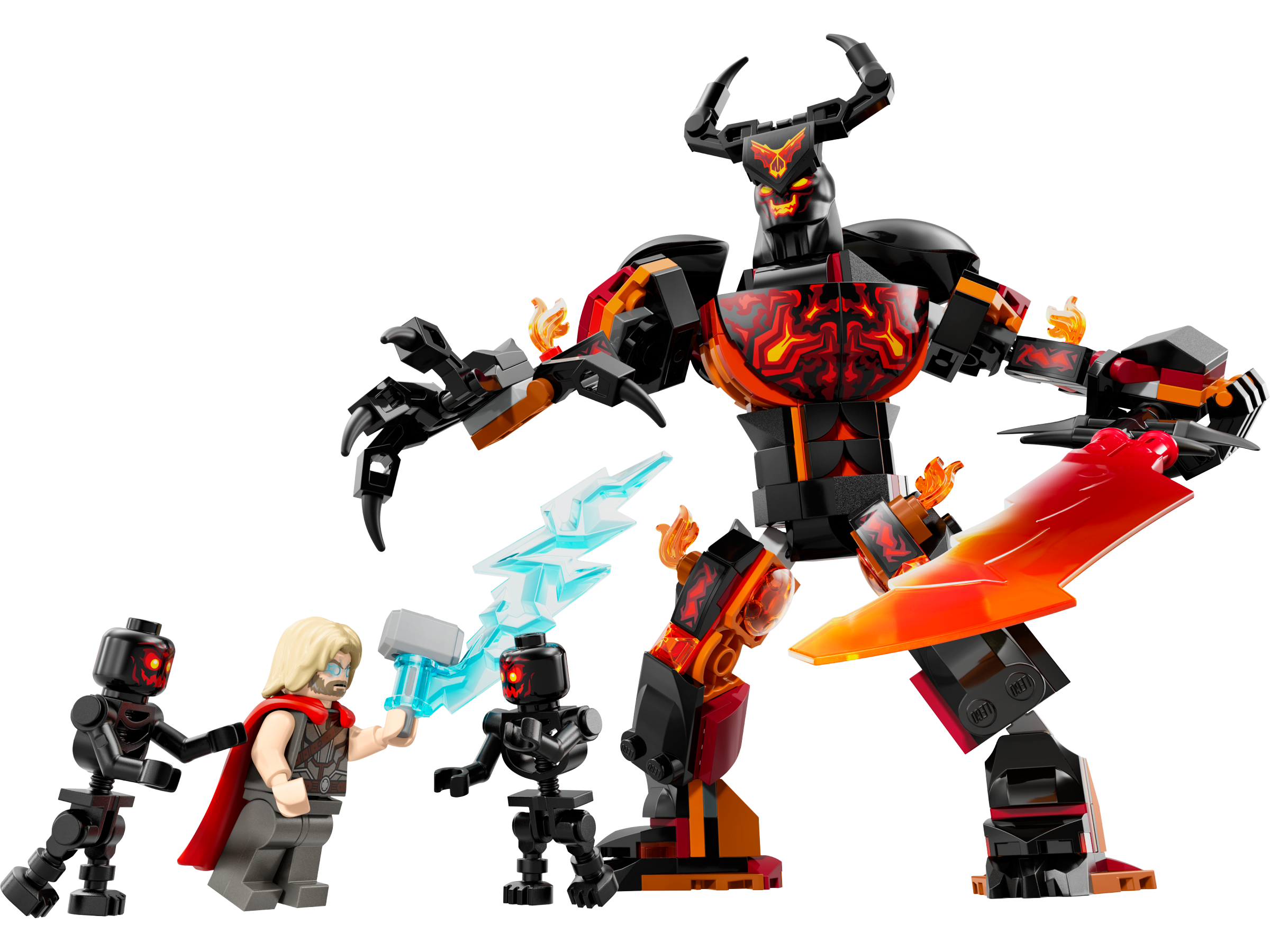 LEGO Thor construction figure building set 245 pieces - British product