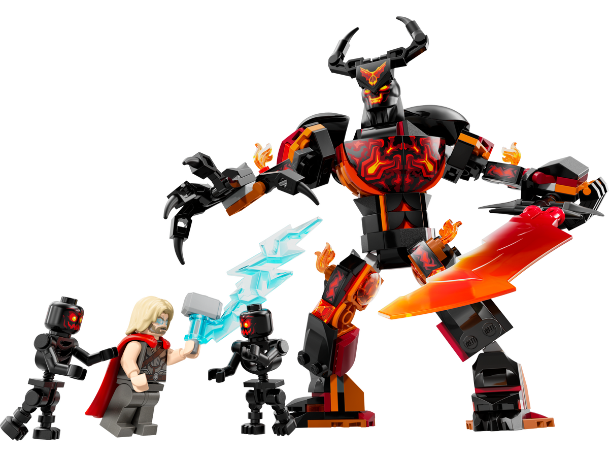 LEGO Thor construction figure building set 245 pieces - British product