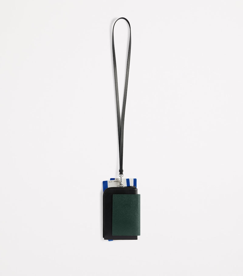 Balenciaga calfskin passport phone holder - British product