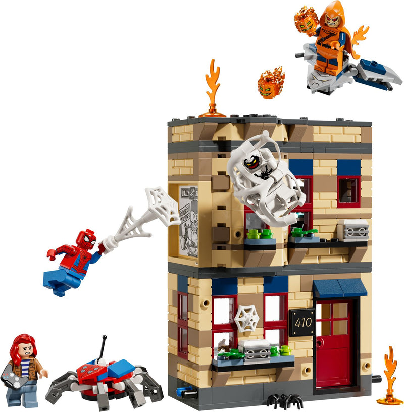 LEGO Peter Parker's Apartment 394pc Build Set, imported from the UK