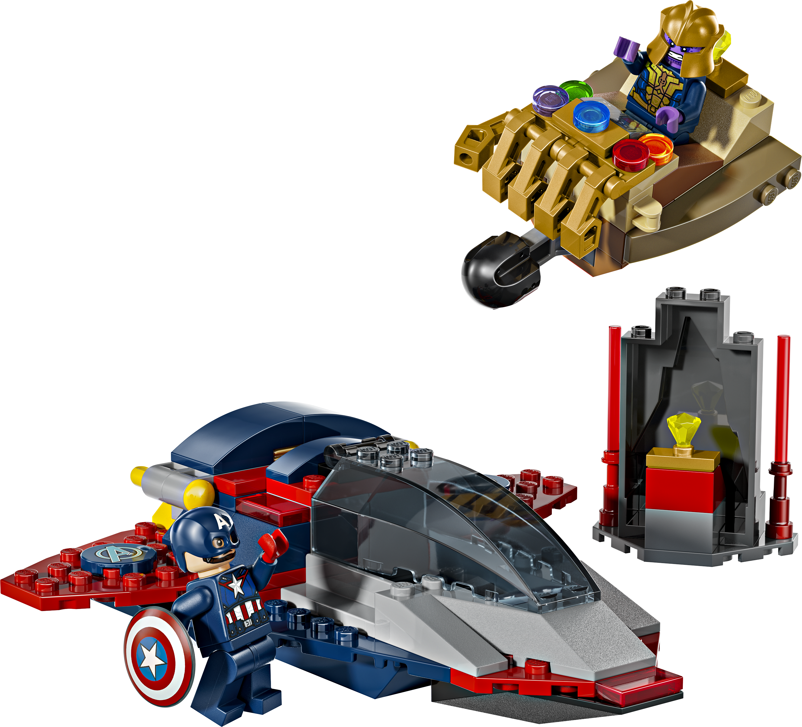LEGO Captain America vs Thanos set 107 pieces - British product
