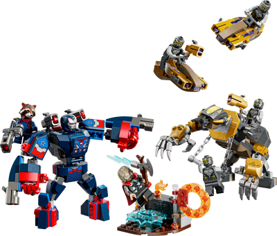 LEGO Avengers Endgame Thor vs. Chitauri Building Set 373 Pieces