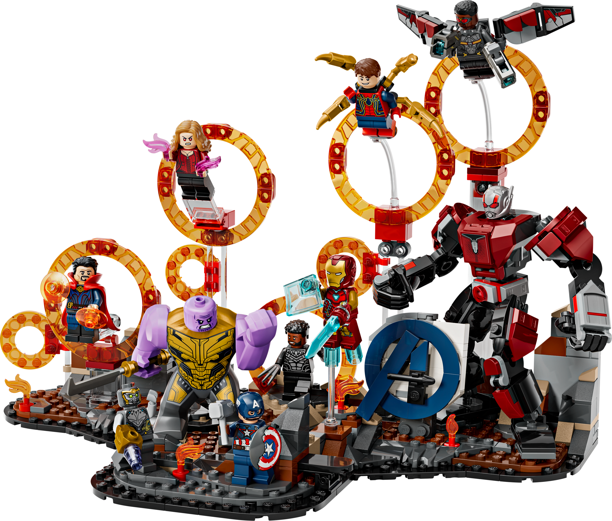 LEGO Avengers building set Marvel Endgame 621 Pieces - British product