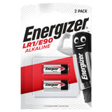 Energizer LR1/E90 alkaline specialist battery 2-pack - British product
