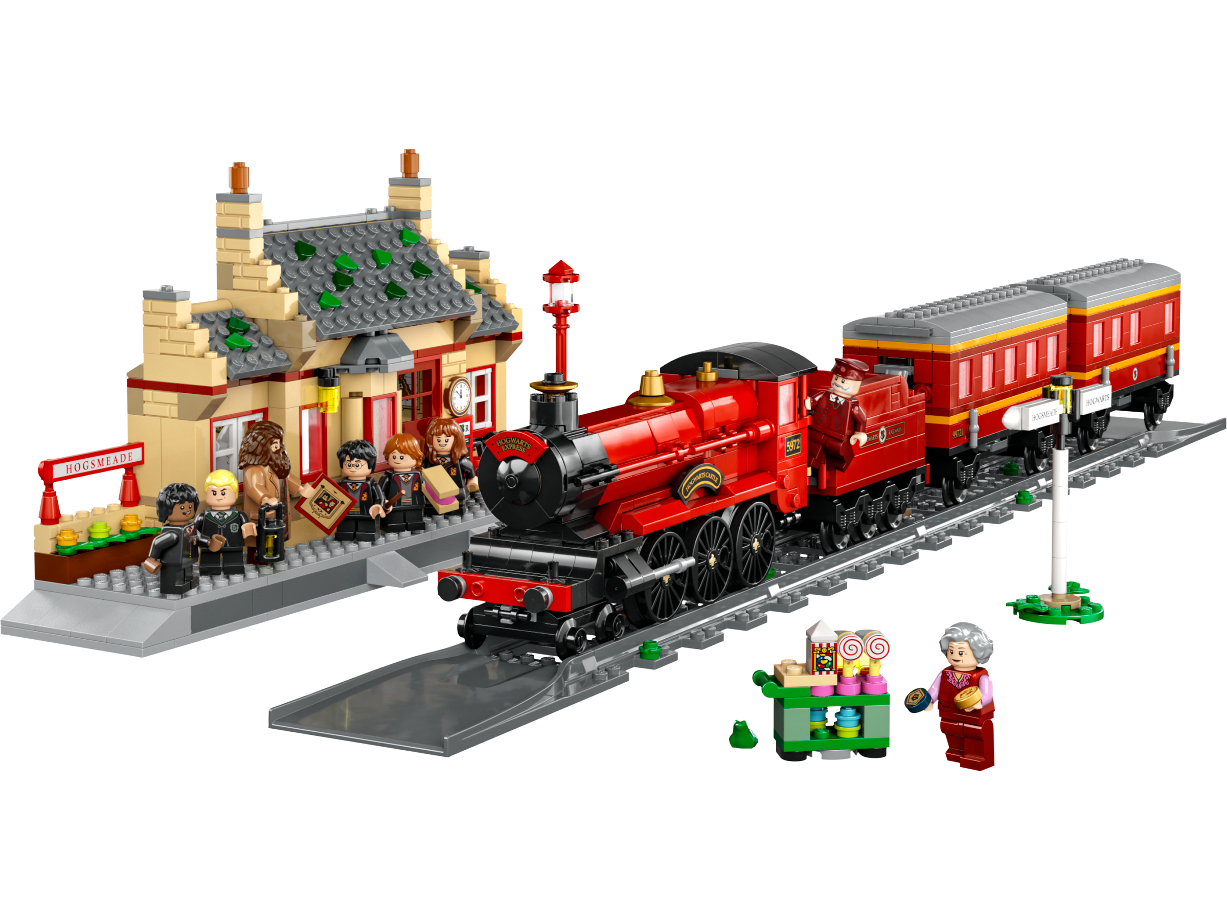 LEGO Harry Potter Hogwarts Express Train Set Hogsmeade Station 1074 pieces, UK version