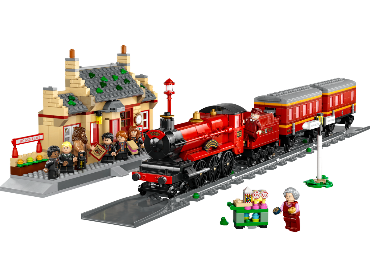 LEGO Harry Potter Hogwarts Express Train Set Hogsmeade Station 1074 pieces, UK version