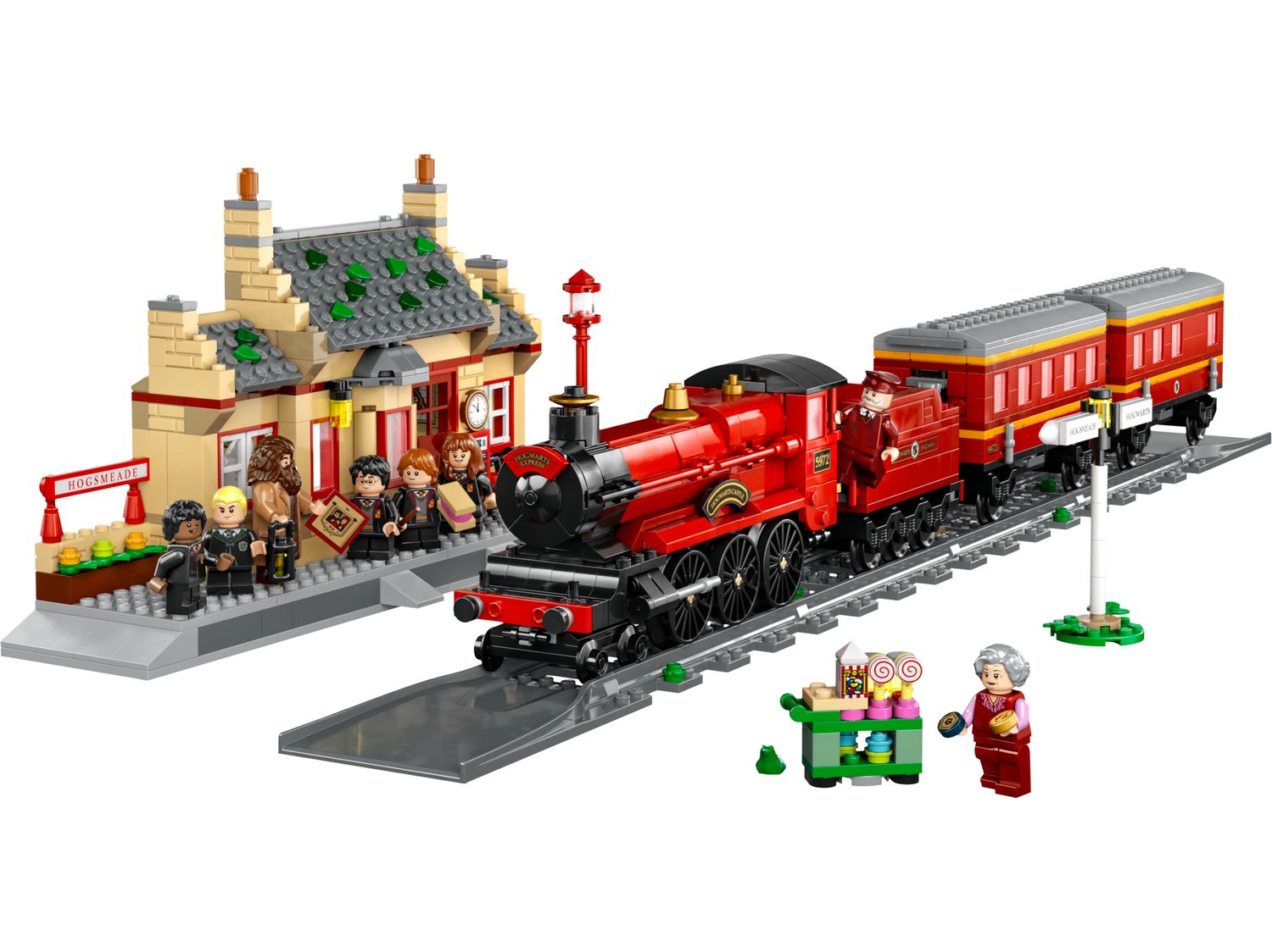 LEGO Harry Potter Hogwarts Express Train Set Hogsmeade Station 1074 pieces, UK version
